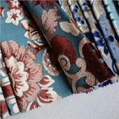 Květinové žakárové pohovky