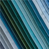 Zelená sametová potahová látka